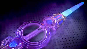 Rotating Sword Toy Colourful Double Lightsabe Telescopic Laser Sword Toy Cool Glowing Sound Effects Cosplay Toy Katana