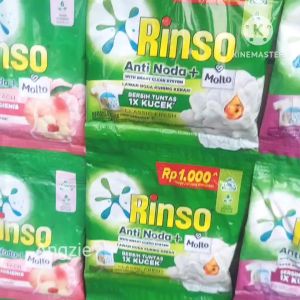Rinso Bubuk kemasan 1000 1 renceng isi 6 sachet