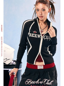Speed Racing Short Mini Cardigan