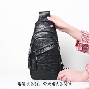 tanmesso | Genuine Leather Mens Sling Bag