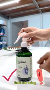 Bình Xịt Phòng Tinh Dầu Hoa Oải Hương Thơm Lâu Khử Mùi TINHDAUSACHANH 100ml/500ml Hương Thơm Ngọt Ngào Tươi Mát