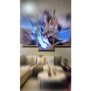 Bộ 5 Tranh treo tường 3D Attack on Titan Tráng Gương Cao Cấp -Tranh Decor Anime Trang Trí Phòng KháchPhòng làm việc