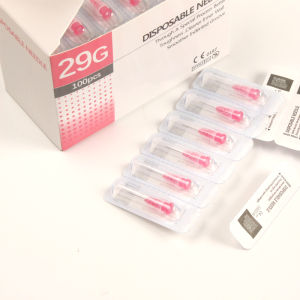 100pcs/500pcs/1000pcs Painless small needle 29G 13MM painless Tattoo Piercing Needles Micro Hypodermic Needles Eyelid Tools