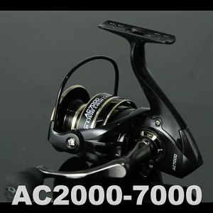 CORALOV Deukio Reel Pancing Full Besi Ril Pancing Daiwa Ukuran 3000 Reel Pancing AC2000-AC7000 Alat Pancing Mini Reel Pancing 12KG Maksimum Tarikan 5.2:1 Kecepatan Tinggi Kumparan Logam Ikan Mas Reel Pancing Air Asin Reel Pancing untuk Putaran