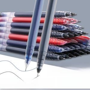 Quick-Dry Medium Neutral Pen 0.5mm Office Supplies Large Capacity Black Blue Red Signature Writing Tools Study Exam Special Use