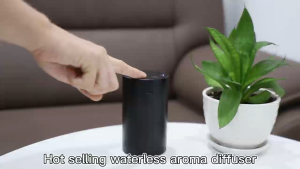 Máy khuếch tán tinh dầu mini di động màn hình cảm ứng pin 2000mAh sạc Type-C hẹn giờ phủ 500 feet vuông dùng xe hơi phòng ngủ văn phòng