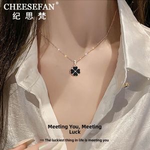 CHEESEFAN | Color Changing Clover Necklace Gift for Women