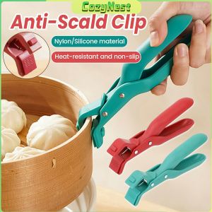 C.N Multi-Purpose Anti-Scald Bowl Holder Clip Heat Resistant Non-slip Dish Pan Clip Tong Plate Clamp