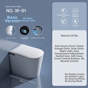 Automatic Intelligent Toilet 52cm