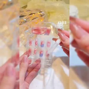 Móng Tay Giả Nail Box Họa Tiết 3D Mẫu Mới Phong Cách Cá Tính ORI ACCESSORIES Y913