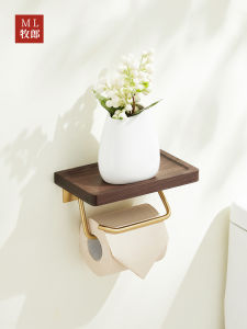 Giá Để Đồ Phòng Tắm Bằng Gỗ Sồi Không Cần Khoan Giá Để Khăn Giấy Điện Thoại Di Động Giá Để Khăn Giấy Sáng Tạo Giá Để Giấy Vệ Sinh