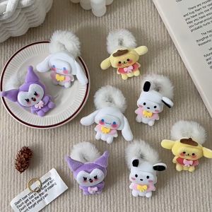 SIGVARD - Ikat Rambut Korea Karakter Lucu Kuncir Anak Karet Bulu Elastis 1 Pcs KCR41