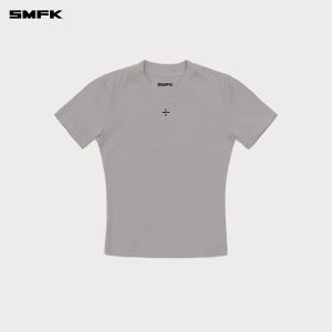 SMFK | Hugging Slim Fit Cross Emblem T-Shirt