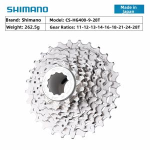 SHIMANO | 9 Speed Cassette Gear for Bikes
