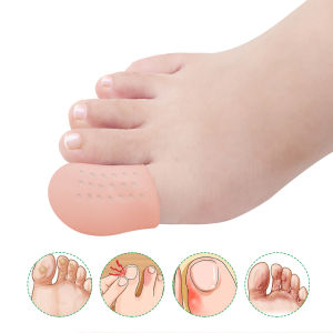 Pexmen 2/4/10Pcs Gel Big Toe Protectors Soft Toe Caps Toe Covers for Corns Blisters Calluses Blisters and Ingrown Toenails