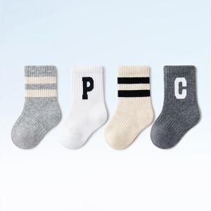 100% Cotton A-Class Children Spring and Summer Sport Socks