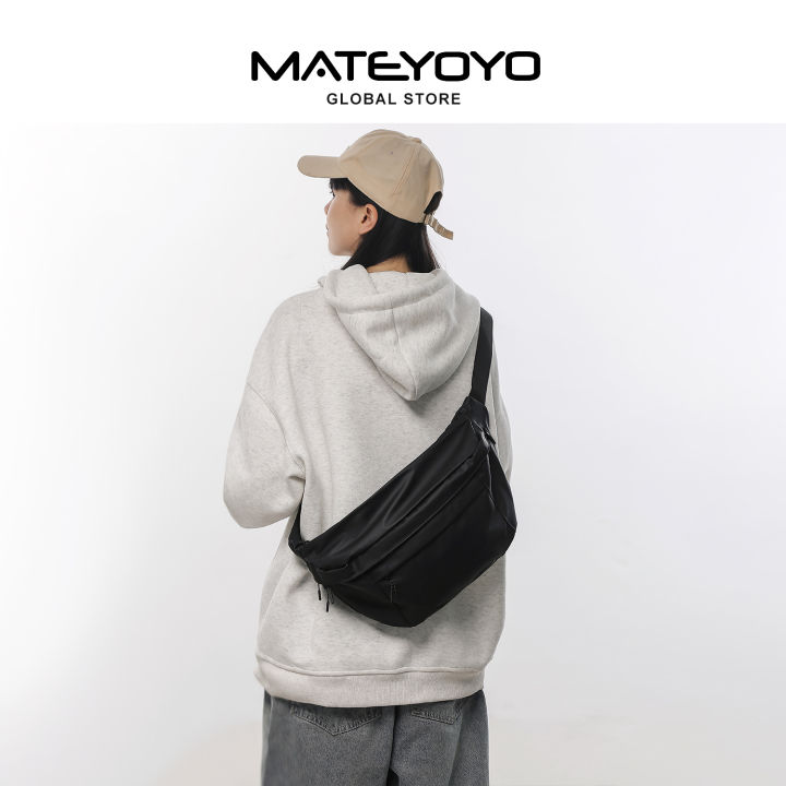 MATEYOYO Men Bag Chest Bag Extra Large Capacity Bag Fashion Shoulder Bag  Cross Body Bag Leisure Bag Students Bag Sports Bag Running Bag Street Bag 