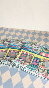 Snow Cafe Ziplock Bag Cute design - Children Birthday Party Pack Gift Doorgift Aqiqah Event