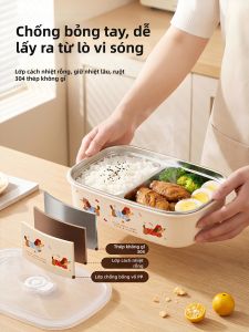 XIAOCHUSHU | Insulated Lunch Box Stainless Steel