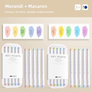 ENMI | Non-toxic Quick-drying Dual-tip Marking Pen for Notes