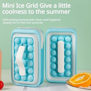 Ice Cube Tray with Detachable Pitcher Easy-to-Use Ice Maker for Quick and Efficient Ice Production