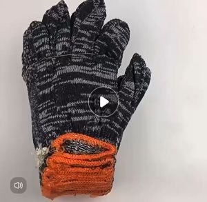 【READY STOCK】Work gloves Thick cotton gloves are breathable and elastic Uniform size