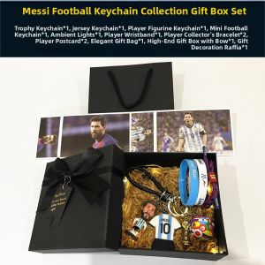 Soccer Star Keychain Birthday Gift for Male Fans C Ronaldo Messi Neymar