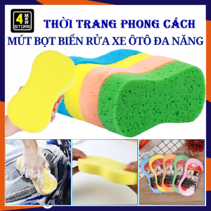 Mút Rửa Xe - Miếng Bọt Biển Rửa Xe ÔTô Lau Rửa Bát Đĩa Tạo Bọt Siêu Mịn Đa Năng Chuyên Dụng - Dụng Cụ Vệ Sinh Nhà Cửa
