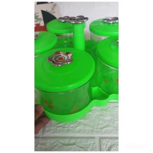 Toples Kue Lebaran 1 Set Mewah 2023 Plastik Toples Unik Dan Cantik Bisa Di Putar Model Bunga Kekinian