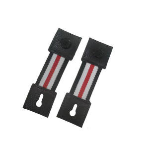 1 pair Multi Use Extenders Elastic Extended Buttons Clothes Fastener Trousers Pants Jeans Waist Belt Shirt Extension Snap Buckle