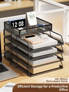 MINGZHUO | Multilayer Document Storage Organizer White