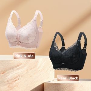 QIANLINGMEI | Adjustable Strap Bust Minimizing Underwire Push Up Bra