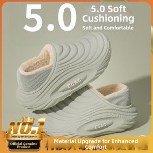MIDANGDANG | Waterproof Warm Non-slip Mens Cotton Slippers