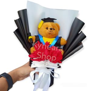 buket boneka wisuda free packing