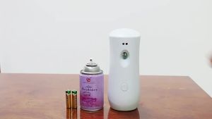 Aerosol Dispenser Air Freshener Fragrance Aerosol Spray Dispenser Car Household Wall-mounted Automatic Adjustable Aroma Diffuser