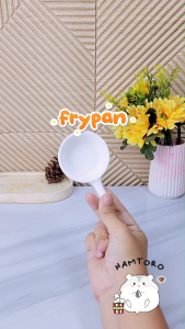 Hamtoro / Frypan Bowl / Tempat Makan Hamster Sugar Glider Kucing Landak / Tempat Minum Keramik