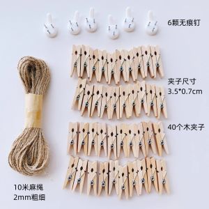 French Vintage New Year Celebration Text Wall Stickers Dormitory Bedroom Poster Decorations Festive Atmosphere Paper Material