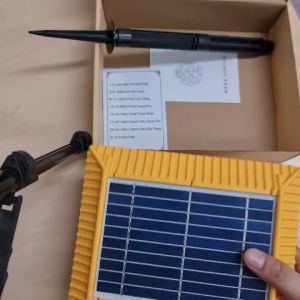 Máy niệm phật năng lượng mặt trời hình mái nhà