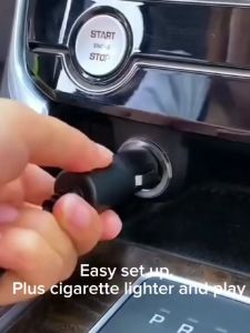 Double Dual Head Rotatable Vehicle Car Fan Auto Cooling Fan Kipas Kereta Kipas Mini Angin Kuat