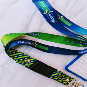 Lanyard Gantungan Tali Id Card Siloam Hospitals & Frame Holder Tempat Id Card