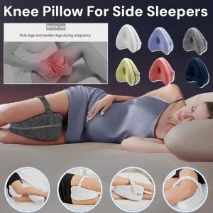 Corrective Pillow For Joint Pain Relief Knee Pillow For Side Sleepers Memory Foam Leg Pillow Ergonomic Leg Cushions Knee Support Pillow