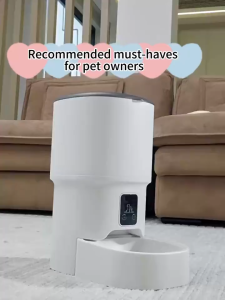 【COD】4L Smart Automatic Pet Feeder WiFi APP Control Camera Bowl 4L Cat Dog Food Dispenser