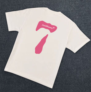 Wassup Pure Cotton Loose Fit Short Sleeve Long Sleeve Mens T-shirt Digital Print round Neck Casual Comfortable Top