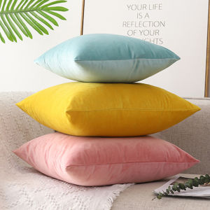 30x50/40x40/45x45 Ins Nordic Velvet Throw Pillowcase Home Sofa Decorative Cushion Cover(without Core)