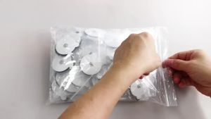 4cm Round TENS EMS Electrode Pads for Pulse Electric Digital Massage Machine Electrostimulator Pad Muscle Stimulation Patches