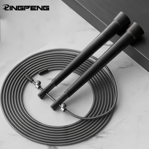 Professional Speed Jump Rope with 360° Swivel Ball Bearings 3 Meters Adjustable Rope Anti-Skip Handle for Fitness &MMA Training