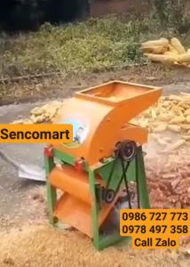 Máy bóc vỏ ngô tách hạt ngô không bị vỡ cùi giá tốt