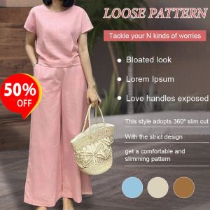 Japanese Style Wide-Leg Pants: A Guide to Stylish & Comfortable Cotton Linen Trousers