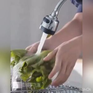 Kitchen 360 Degree FLEXIBLE NOZZLE (18CM) SPOUT EATER SAVING HOME KITCHEN SINK TAP