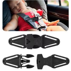 2PCS Baby Car Safety Belt Lock Buckle Seat Strap Latch Harness Chest Child Protection Clip Car Interior Accessories